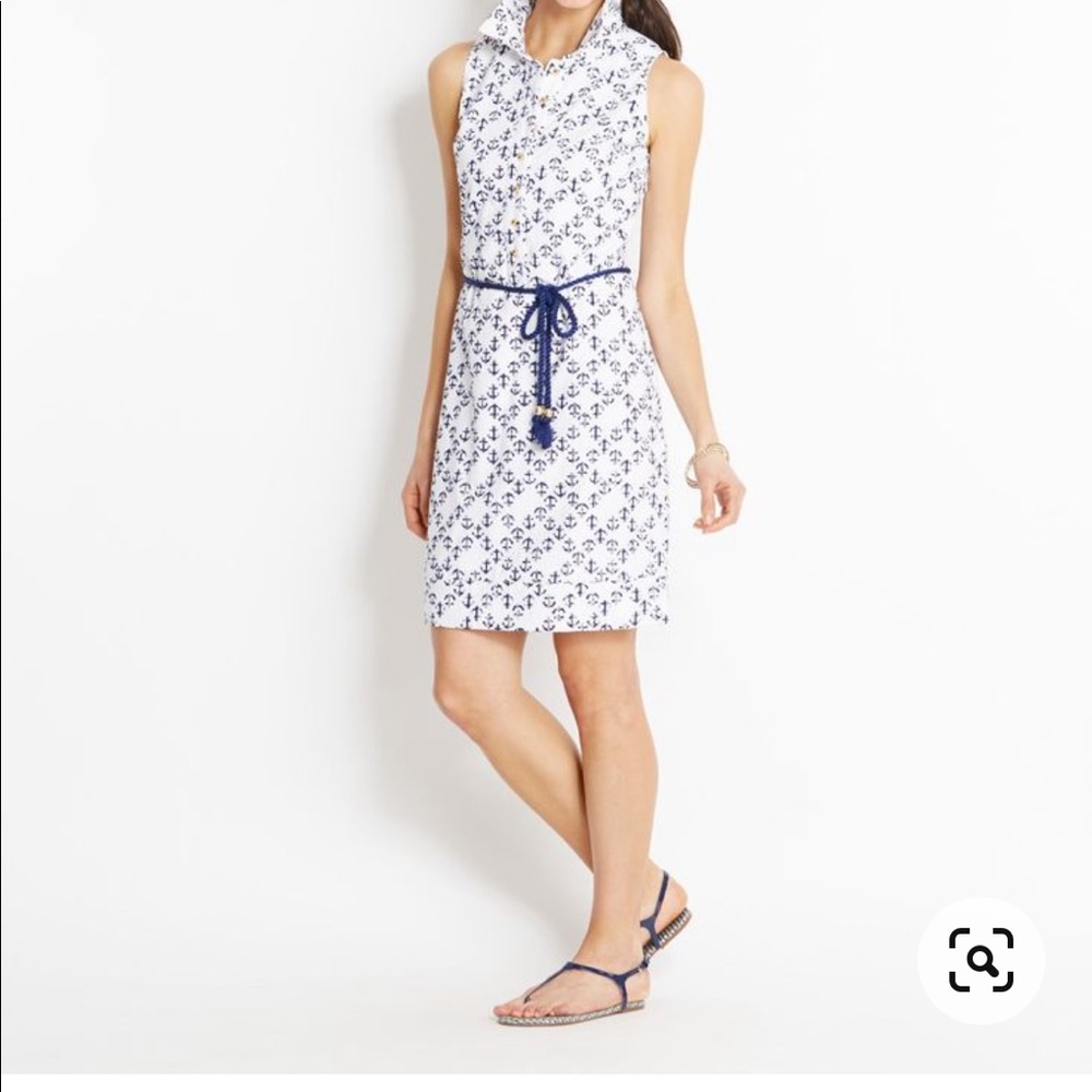 Vineyard Vines Anchor Eyelet Nautical Dress size 4